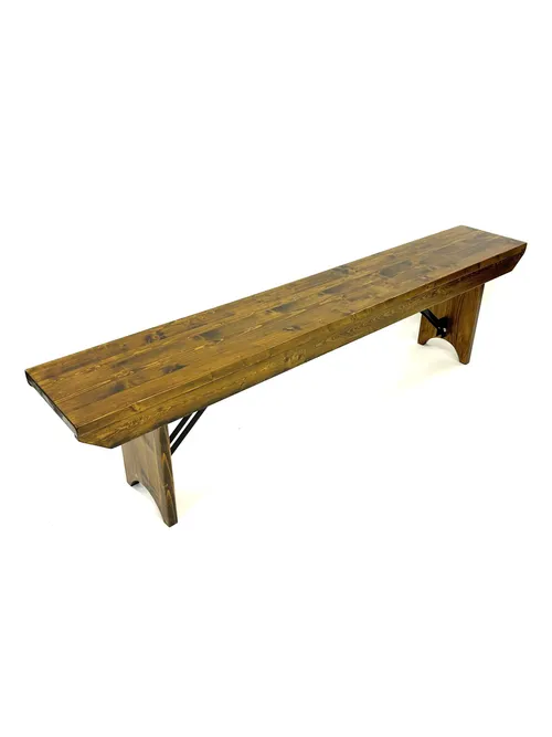 Rustic Wooden Bench