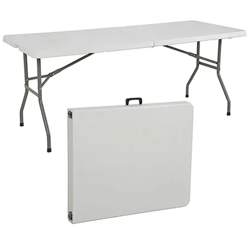 Folding Rectangle Table (White)