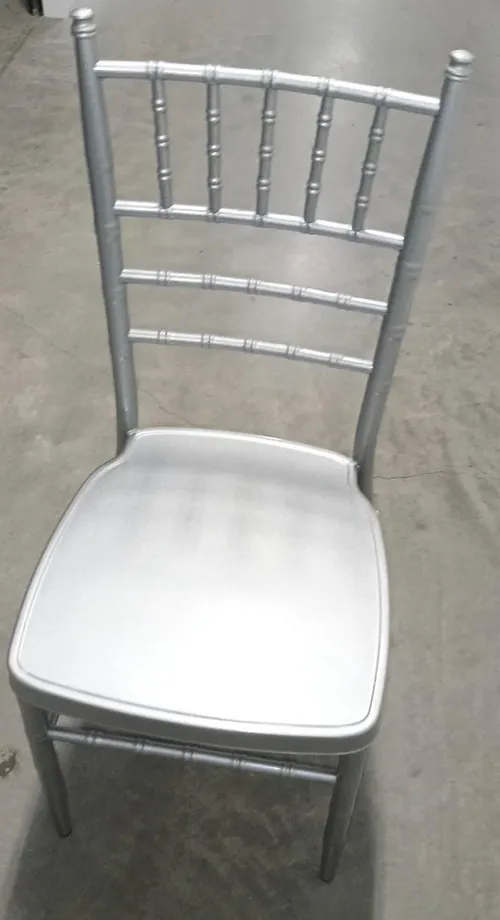 Silver Chivalri Chair