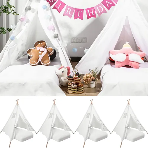 TEEPEE TENTS WITH INFLATABLE AIR BEDS