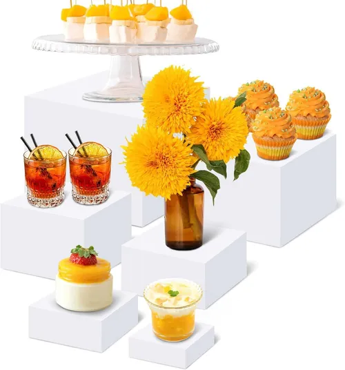 Kit 5 présentoirs à buffet - Plexiglass