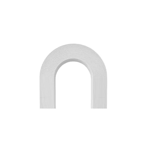 Arche d'entrée arrondie