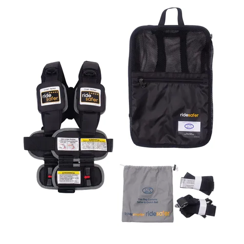 RideSafer Portable Car Seat / Seat Belt Positioner /Harness (Generation 5)