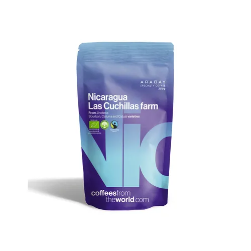 Arabay Nicaragua Organic & Fair Trade – Coffee Beans (1 kg)