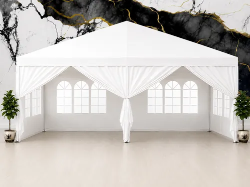 10x20 Premium Canopy Tent - With Window Sidewalls
