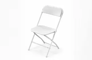 White Folding Chair