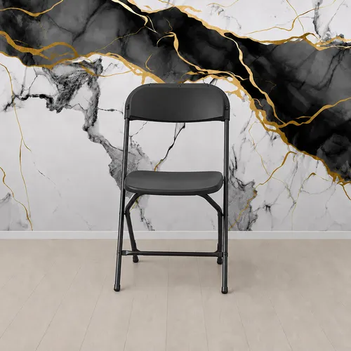 Black Folding Chair