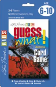 Game - Guess What! Australia Card Game