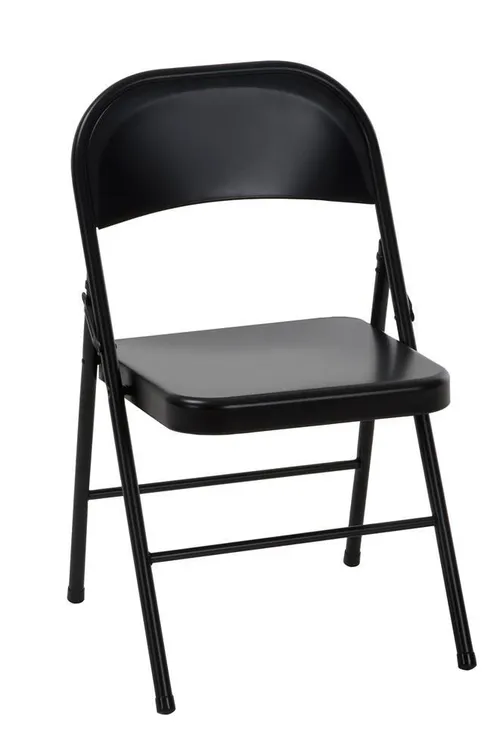 Indoor Black Foldable Chair