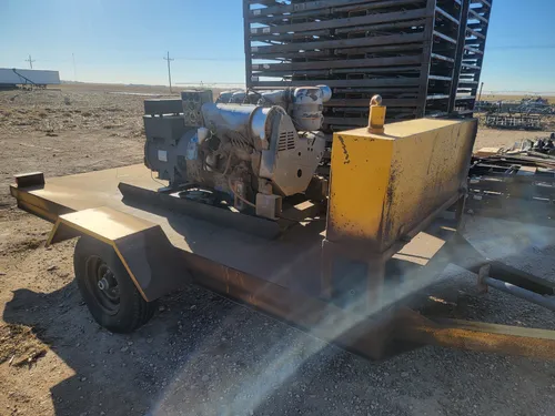 Generator with Yellow Tank