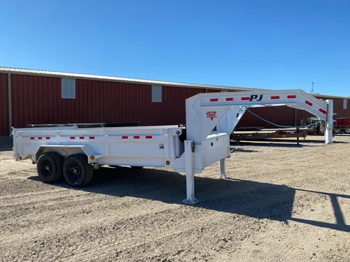 PJ GN Dump Trailer 16' 14K GVWR 