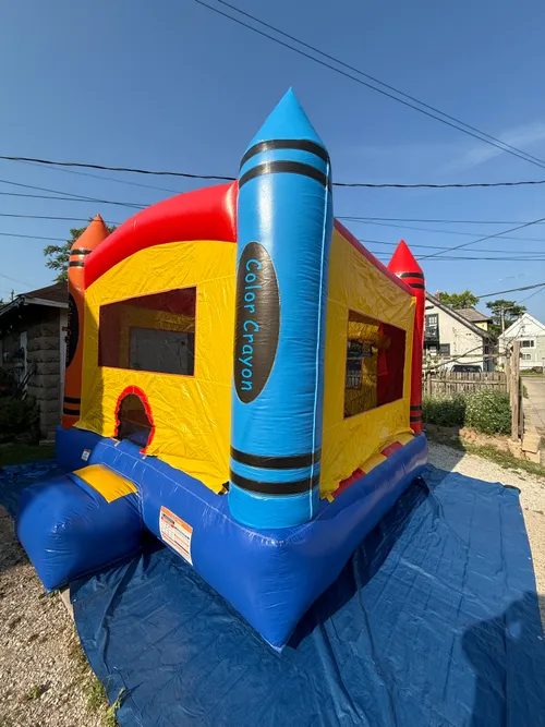 Crayon Bounce House 