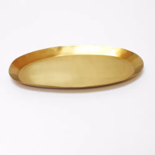 Oval Brass Tray