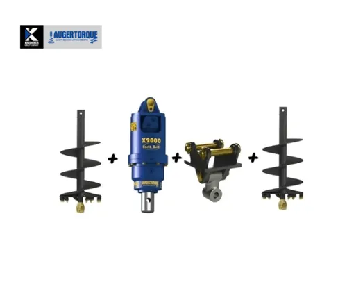 Auger with Auger Driver 2.5t (300mm or 450mm)