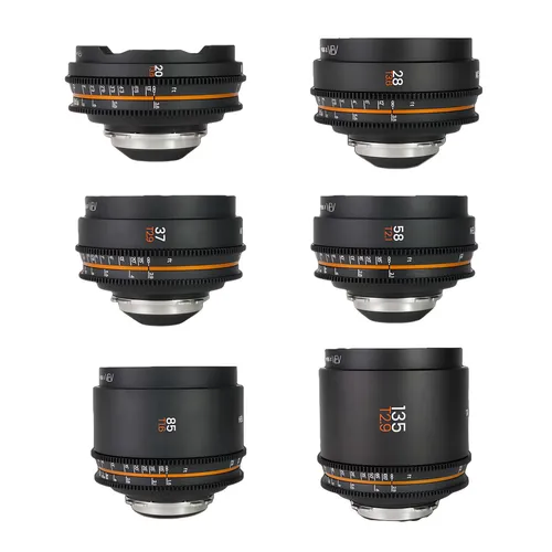 IRON GLASS MKII Rehoused Vintage Prime Lens Kit