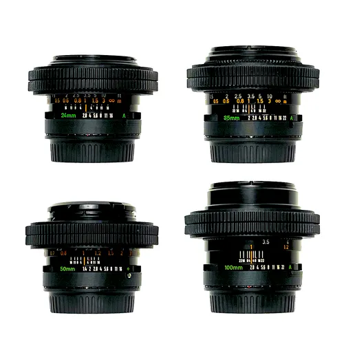 Canon FD - Vintage 4 lens set