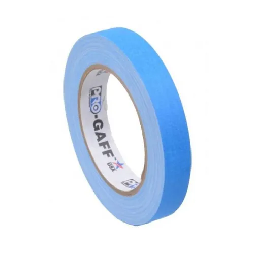 Pro-Gaff neon gaffa tape 19mm x 22,8m Blauw