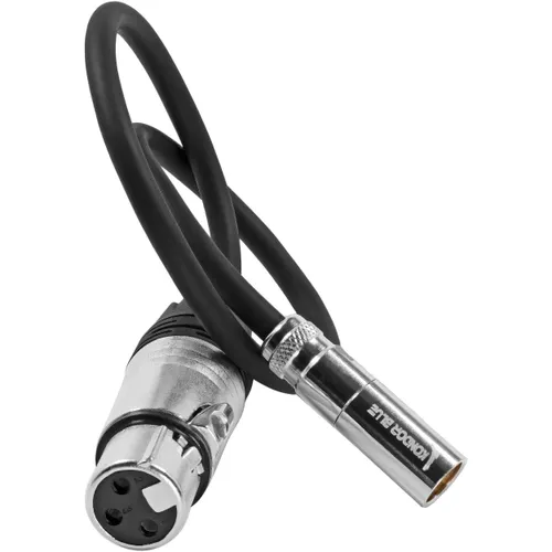 XLR 3 pin female > mini XLR 3 pin female