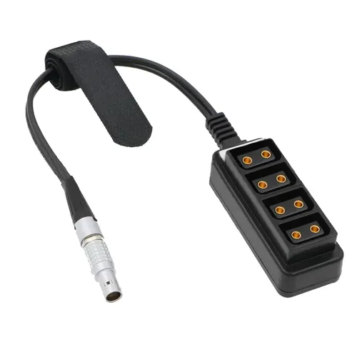 2 Pin Lemo to D-Tap Splitter - 10 cm