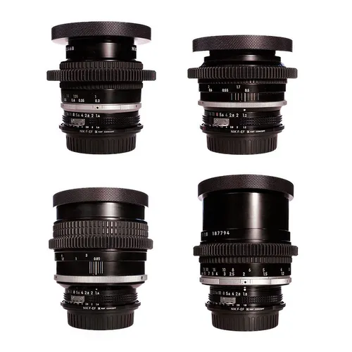 Nikkor AI-s Ultra-Speed Prime lens set