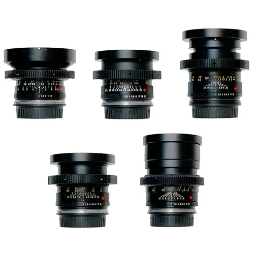Leica R - Vintage 5 lens set