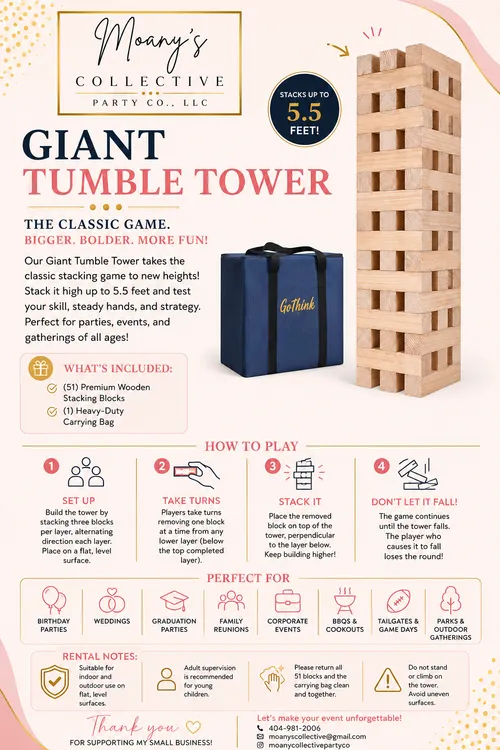Giant Tumble Tower