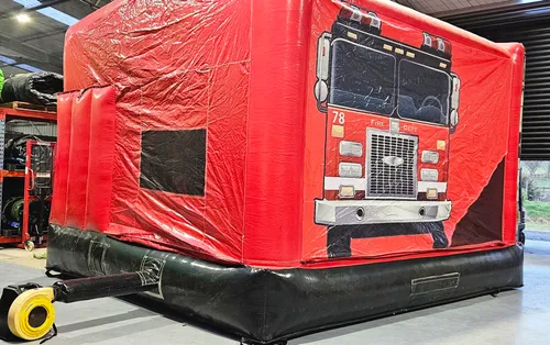 FIRE STATION BOUNCY CASTLE