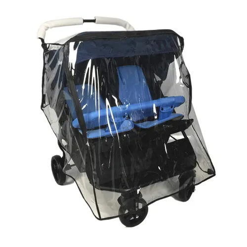 Double Stroller Rain Cover (Compatible City Mini GT2 Double)