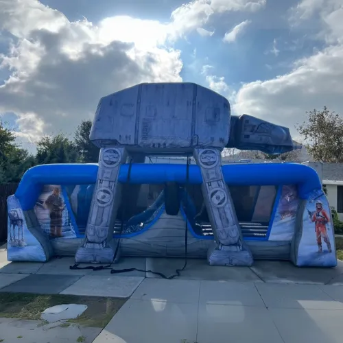 Star Wars 25' Obstacle Course w/slide