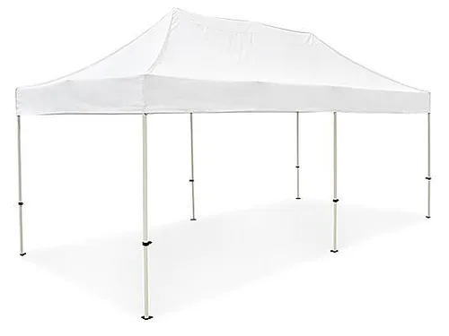 Steel Frame Canopy - 10 x 20', White