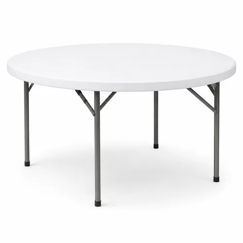Round Plastic Folding Table – 60