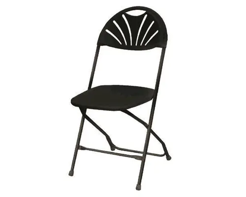 Black Fan Chair