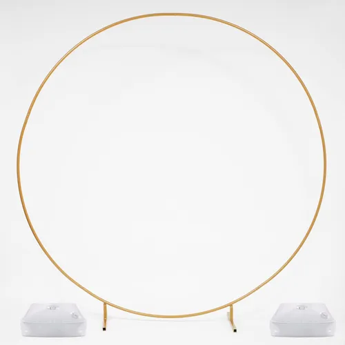 Gold Circle Arch