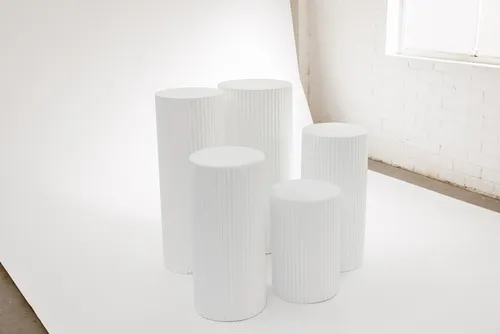 Rippled Plinth Set (Quintuple)