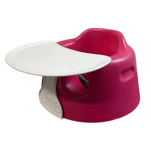 Bumbo with Tray-Pink
