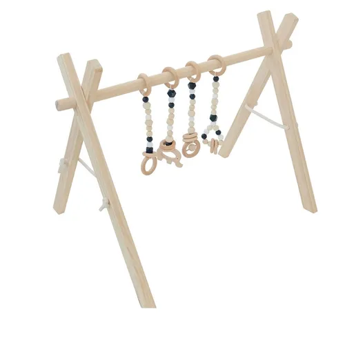 Foldable Wooden Baby Gym