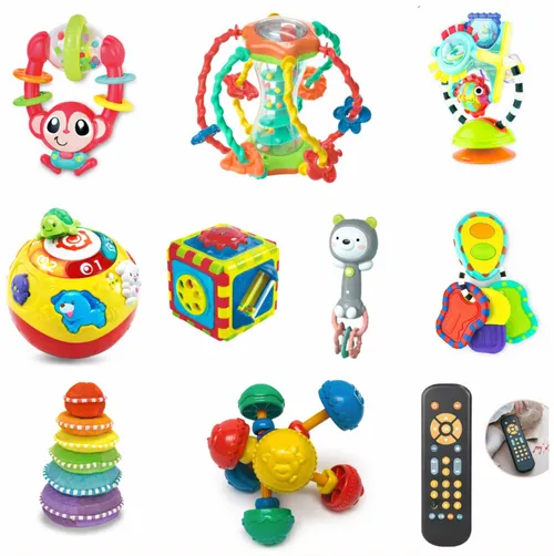Infant Toy Bundle - 10 Piece