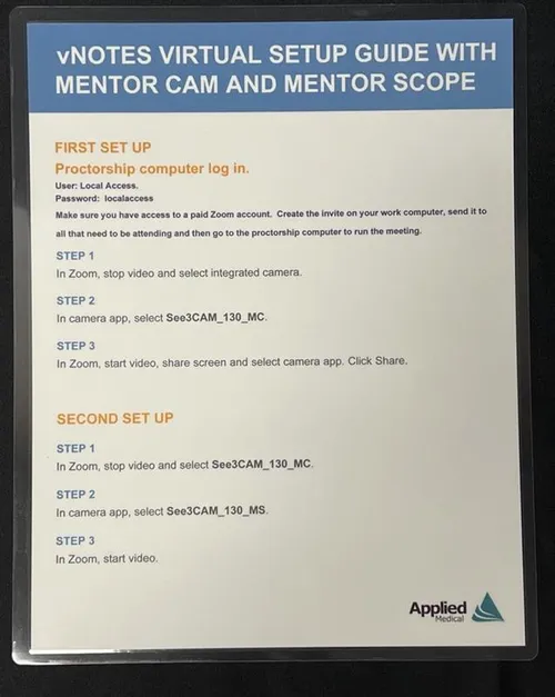 VP SET - SETUP GUIDE (LAMINATE)