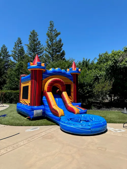 Mini Castle Combo Waterslide