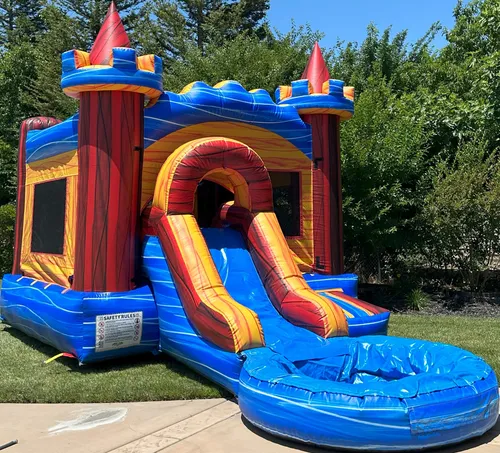 Mini Combo Bounce House Wet