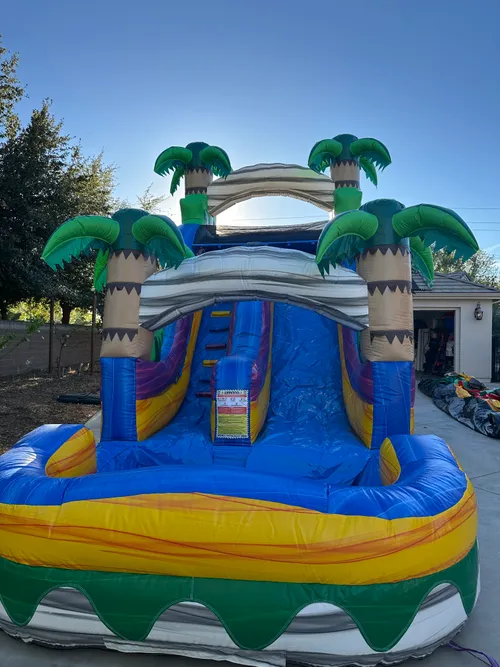 Single Lane Water Slide