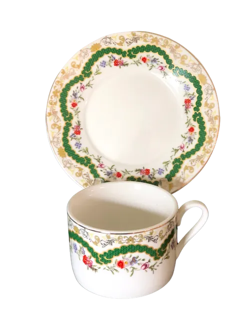 Green Garden Tea Set