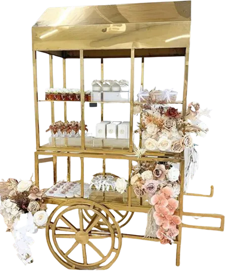 Golden Moments Treat/Flower Cart