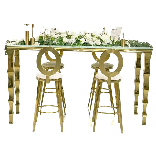 Bamboo Communal Bar Table