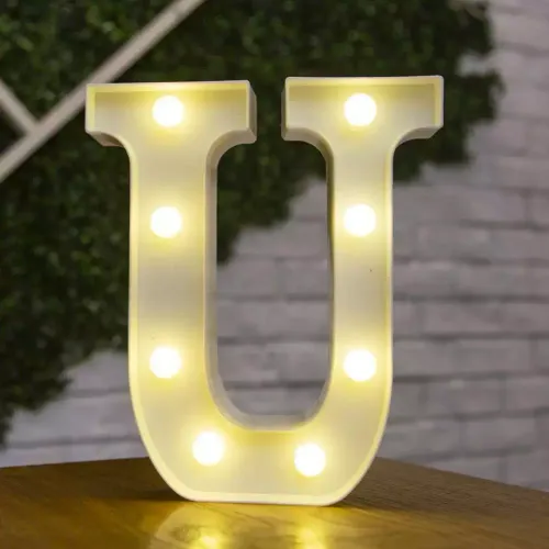 Illuminated letter U