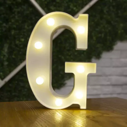Illuminated letter G