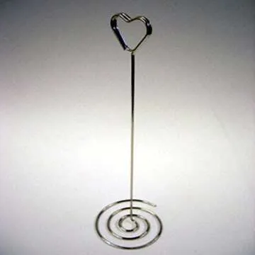 Silver colour seat number holders