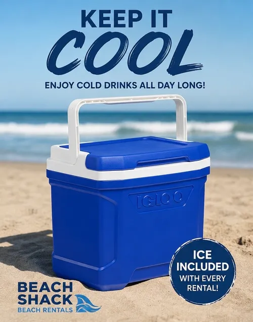 Cooler with Ice