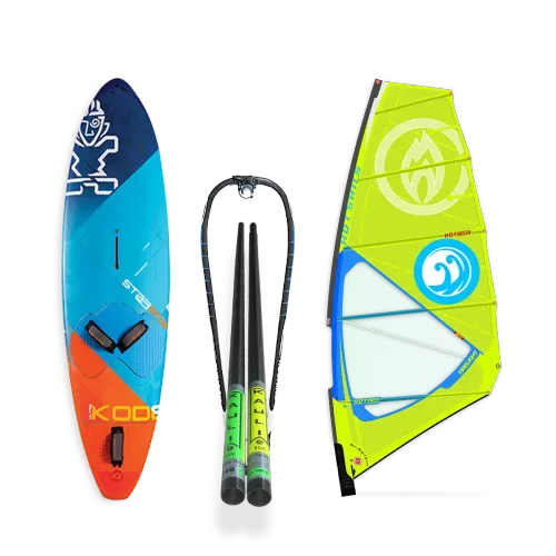 Kanaha Kai Windsurf Rental Set 2 Sails 1 Board