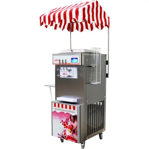 Machine à glace à l'italienne 